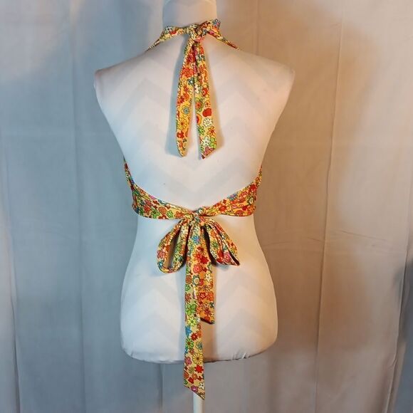 Floral Halter Top - Picture 4 of 6